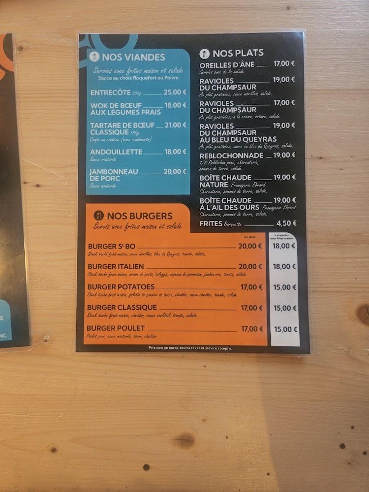 Restaurant Le St BO - Menu Image 4